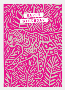 Latest Designs Wholesale: MM220 Happy Birthday Leopard (Pack of 6)
