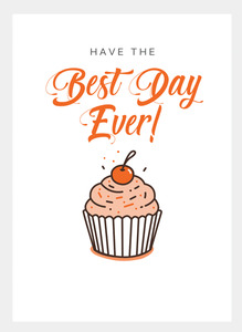 MM232 Birthday Cupcake (Pack of 6)