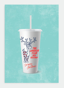 Holiday Season Cards Wholesale: PR013 Christmas, Longest year (Pack of 6)