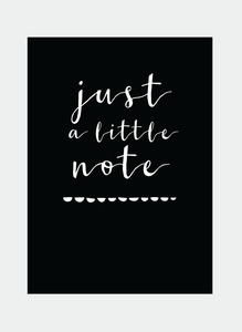 MC70 Just a note (Pack of 6)