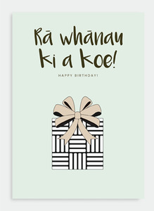 MM176 Rā whānaui ki a koe! (pack of 6)