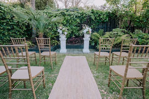 Straw Carpet Runway