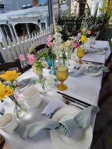 Decor Hire: Small Glass Jar Vases