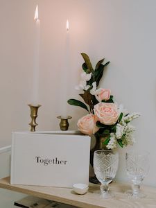 White Candle | 240mm Tall