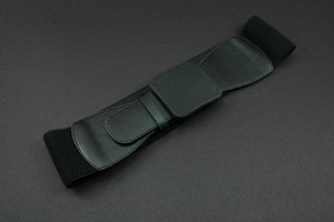 Belts: Black Stretch Belt