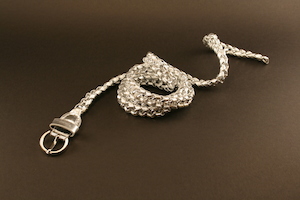 Plait Belt Silver