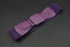 Purple Stretch Belt