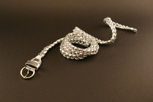 Plait Belt Silver