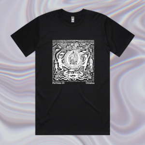 2025 T-Shirt - White on Black - PRE ORDER