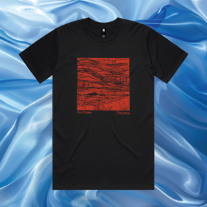 2026 TShirt - Red on Black