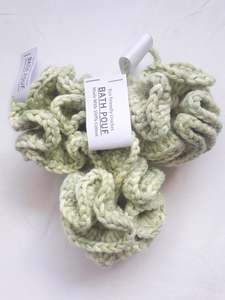 Eco Home: Eco-Friendly Bath Pouf