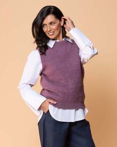 Womens: Charm Possum Merino Vest II