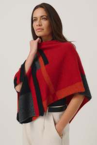 Womens: Empress Possum Merino Poncho
