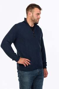 Mens: Legend Eco Blend Zip Sweater