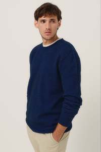 Mens: Possum Merino Classic Crew Sweater