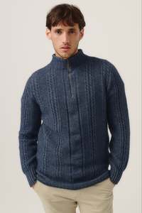 Henry Possum Merino Half Zip