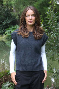 Lothlorian Knitwear: Serene Possum Merino Vest