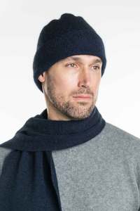 Headwear: Plain Possum Merino Beanie