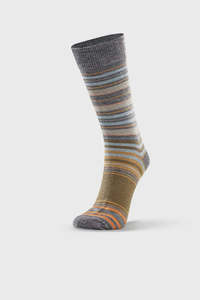 Accessories: Varied Stripe Merino Socks