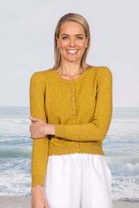 Scallop Summer Possum Cardigan