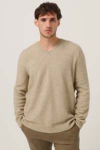 Possum Merino Classic V Sweater