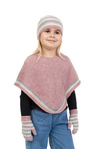 Kids: Kids Possum Merino Striped Beanie