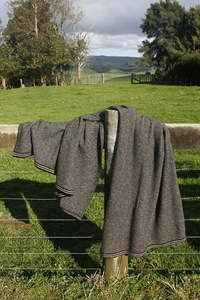 Lightweight Possum Merino Blanket