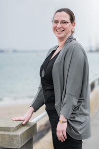 Wraps Capes Ponchos: Merino Wool Shrug with Sleeves Large - OBR Merino