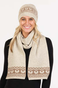 Native World: Possum Merino Farm Scarf