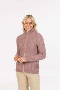 Native World: Cross Stitch Possum Merino Jacket