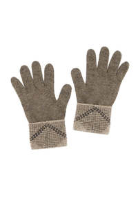 Mcdonald New Zealand: Tartan Possum Merino Gloves