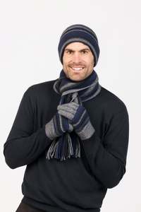 Striped Possum Merino Glove