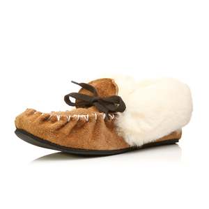 Boots Slippers: Suede Leather Val Moccasins