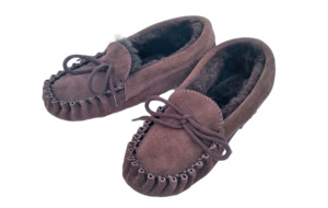 Traditional Sheepskin Moccasins