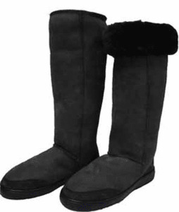 Boots Slippers: Alaskimo Extra Tall Sheepskin Boots