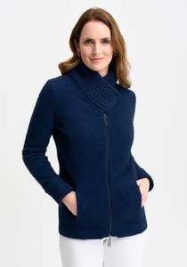 Womens Jackets: Selwyn Possum Merino Jacket