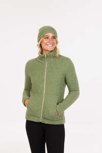 Essential Full Zip Possum Merino Jacket