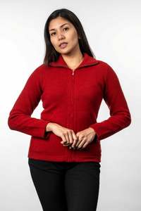 Womens Jackets: Zip Possum Merino Jacket - Trilogy