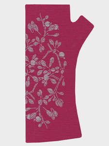 Pure Merino Gloves: Korokio Print Merino Wool Gloves