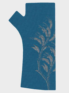 Harakeke Print Merino Wool Gloves