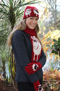 Pure Merino Headwear: Woolly Sheep Merino Wool Beanie