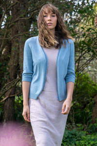Cotton Linen: Flo Merino & Cotton Cardigan