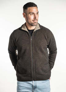 Zip Up Possum Merino Jacket with Pockets