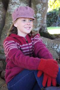 Child's Possum Merino Gatsby Hat