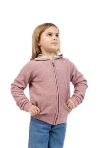 Kids Possum Merino Striped Hoodie
