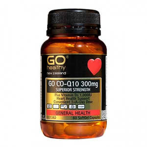 Heart Health Support: GO Healthy CO-Q10 300mg 60s