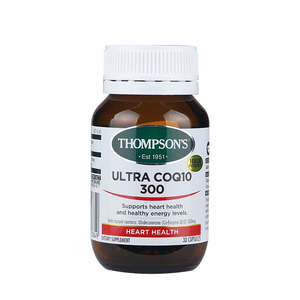 Heart Health Support: Thompson's Ultra CoQ10 300mg 30s