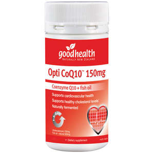 Heart Health Support: Good Health Opti CoQ10 150mg 90 caps