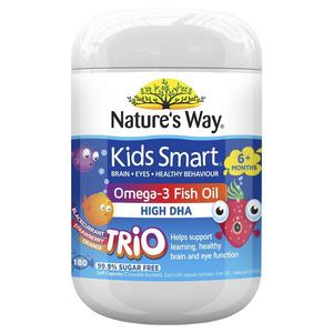 Nature's Way Kids Smart Omega-3 Fish Oil 180 Capsules