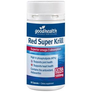 Goodhealth: Good Health Red Super Krill 1,000mg 60 Capsules